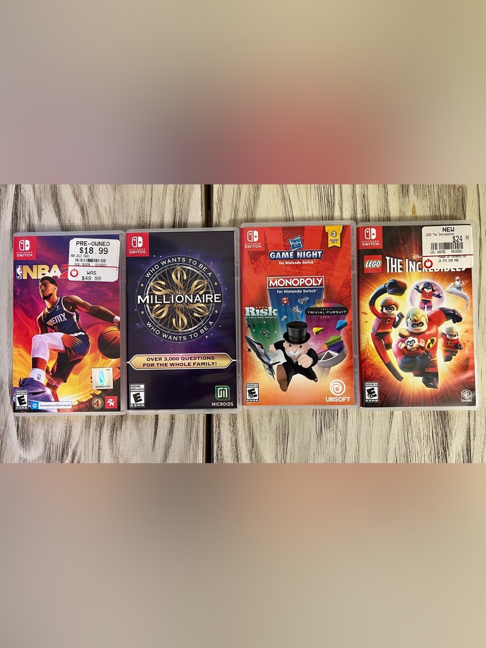 Nintendo Switch Game Bundle | 4 Games